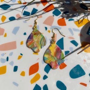 Watercolor Earrings